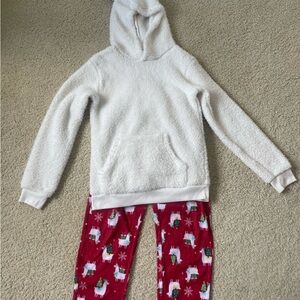 Adorable lamb matching pj set size 12
